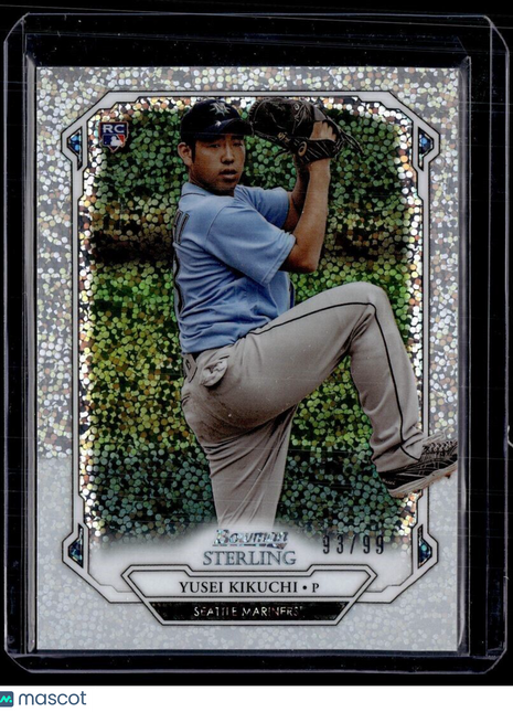 2019 BOWMAN STERLING SPECKLE /99 ROOKIE YUSEI KIKUCHI MARINERS