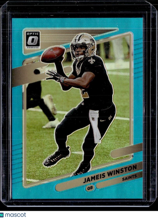 2021 OPTIC AQUA /299 JAMEIS WINSTON SAINTS