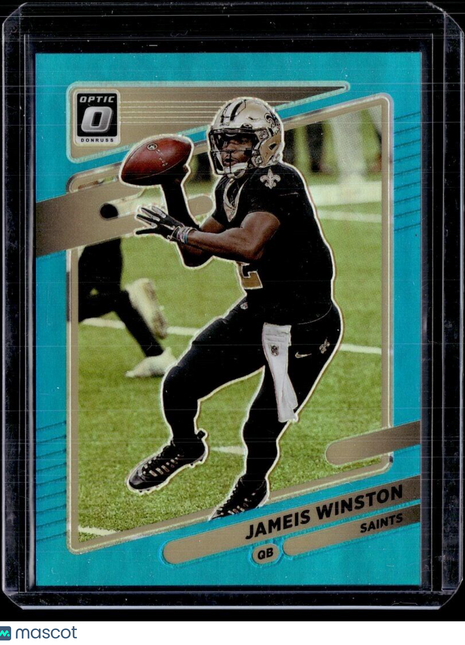 2021 OPTIC AQUA /299 JAMEIS WINSTON SAINTS