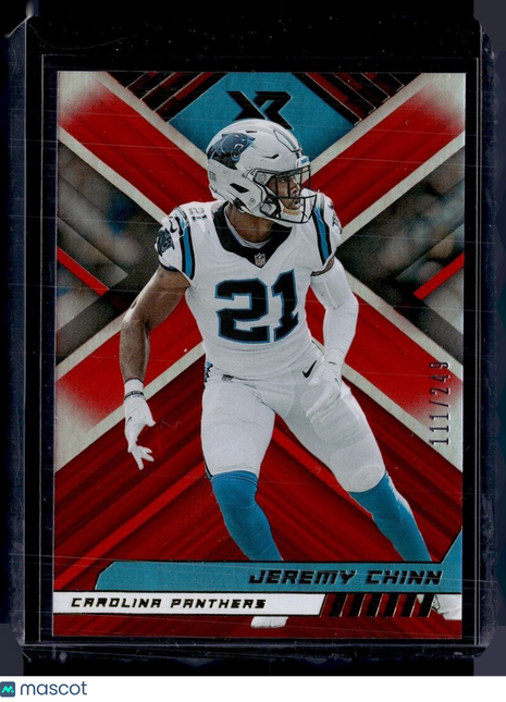 2022 XR RED /249 JEREMY CHINN PANTHERS