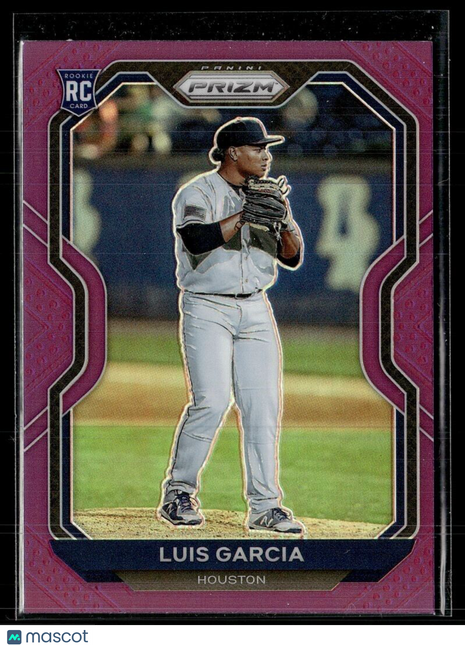 2021 PRIZM PURPLE ROOKIE LUIS GARCIA ASTROS