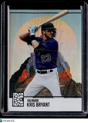 2022 CAPSTONE SUMMIT KRIS BRYANT ROCKIES