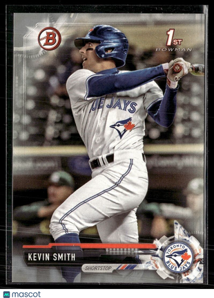 2017 BOWMAN SILVER /499 1ST PROSPECT KEVIN SMITH BLUE JAYS