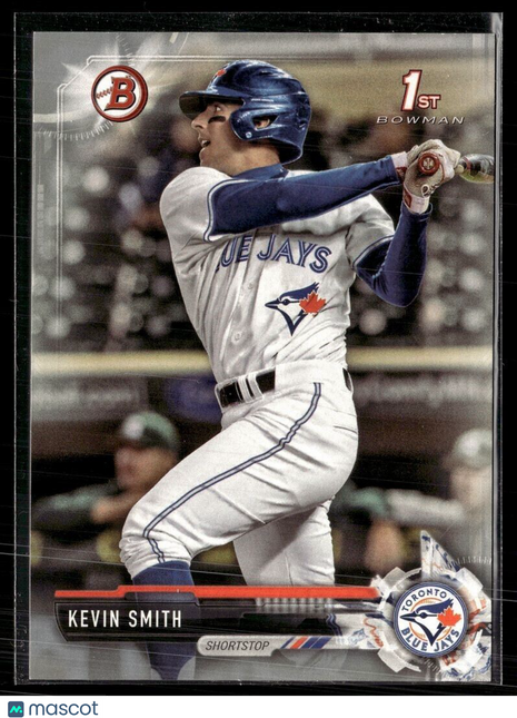 2017 BOWMAN SILVER /499 1ST PROSPECT KEVIN SMITH BLUE JAYS