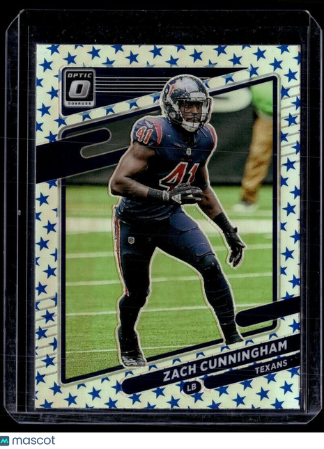 2021 OPTIC BLUE STARS ZACH CUNNINGHAM TEXANS