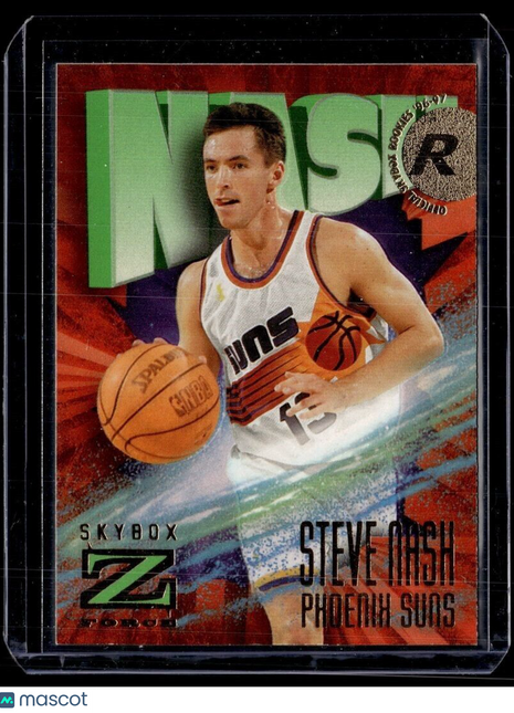 1996-97 SKYBOX Z FORCE ROOKIE STEVE NASH SUNS