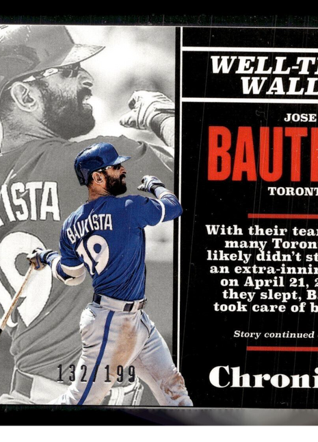 2017 GREEN /199 JOSE BAUTISTA BLUE JAYS