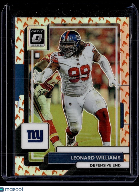 2022 OPTIC ORANGE FIRE SP LEONARD WILLIAMS GIANTS