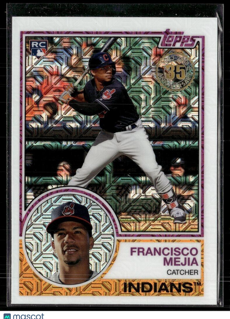 2018 TOPPS SILVER PACK ROOKIE FRANCISCO MEJIA INDIANS