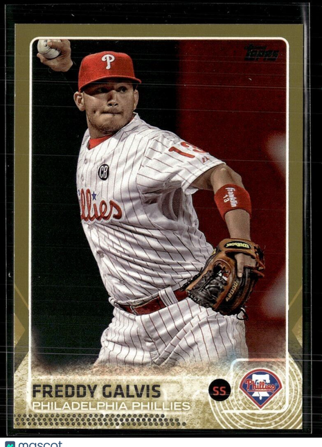 2015 TOPPS GOLD /2015 FREDDY GALVIS PHILLIES