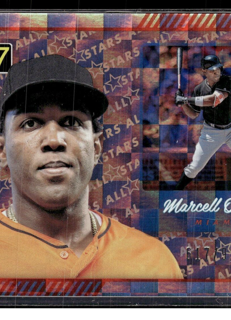 2017 DONRUSS ALL STARS /999 MARCELL OZUNA MARLINS