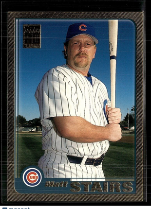 2001 TOPPS GOLD /2001 MATT STAIRS CUBS