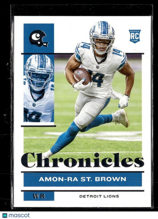 2021 CHRONICLES ROOKIE AMON RA ST BROWN LIONS