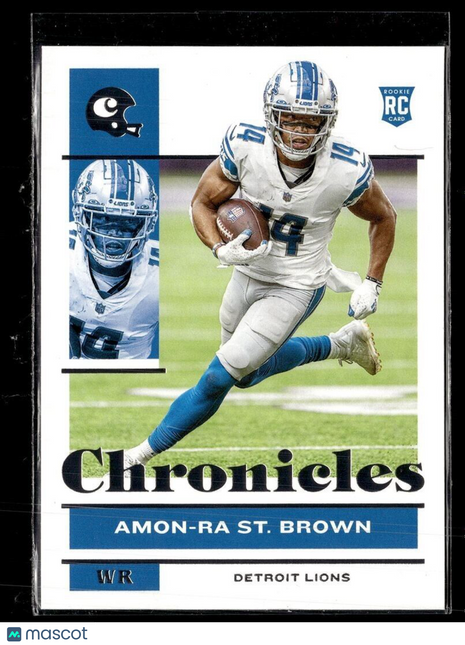 2021 CHRONICLES ROOKIE AMON RA ST BROWN LIONS