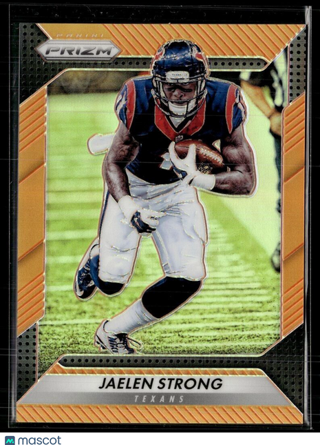 2016 PRIZM ORANGE /299 JAELEN STRONG TEXANS
