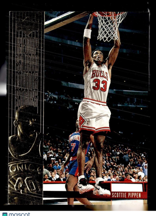 1994-95 UPPER DECK KEMP SLAM DUNK STARS SCOTTIE PIPPEN BULLS
