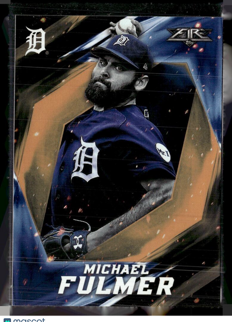 2017 TOPPS FIRE ORANGE /299 MICHAEL FULMER TIGERS