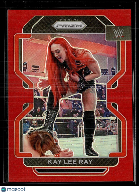 2022 PRIZM WWE RED /299 KAY LEE RAY