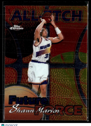 1999-00 TOPPS CHROME ALL ETCH FUTURE FORCE SHAWN MARION SUNS