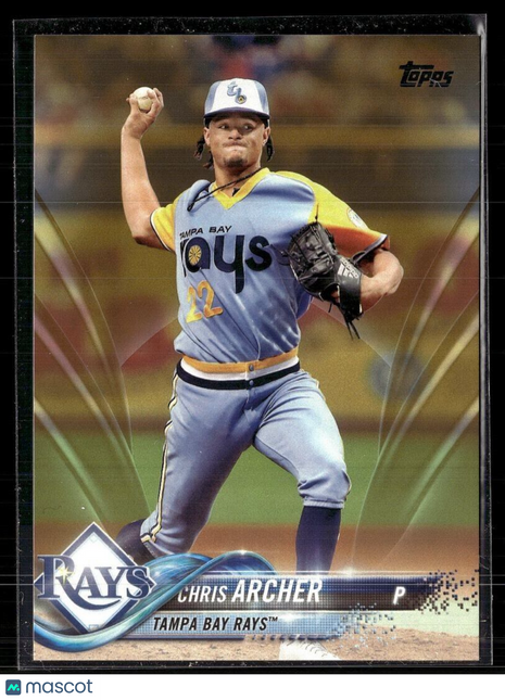2018 TOPPS GOLD /2018 CHRIS ARCHER RAYS