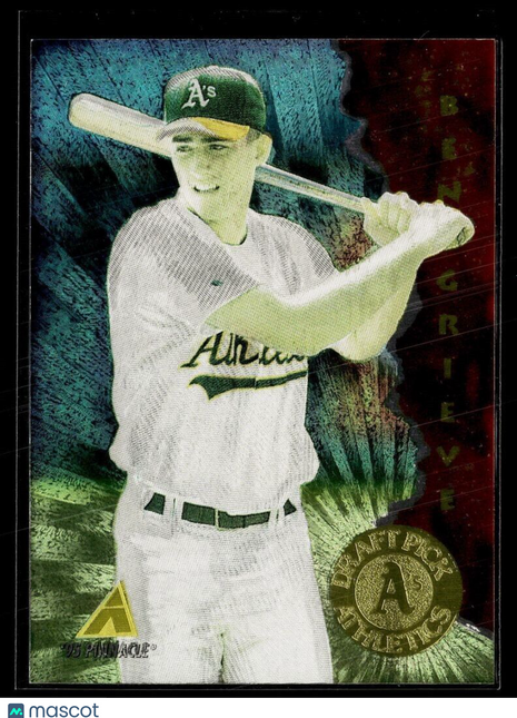 1995 PINNACLE MUSEUM COLLECTION DRAFT PICK BEN GRIEVE A'S