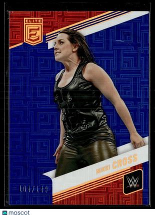 2023 WWE ELITE BLUE SQUARES /149 NIKKI CROSS