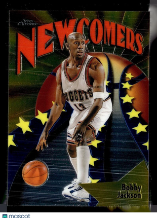 1998-99 TOPPS CHROME NEWCOMERS BOBBY JACKSON NUGGETS