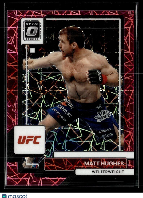 2023 OPTIC UFC PINK VELOCITY /79 MATT HUGHES