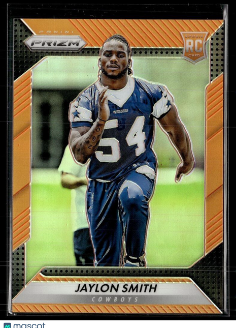 2016 PRIZM ORANGE /299 ROOKIE JAYLON SMITH COWBOYS