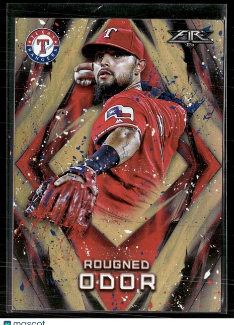 2017 TOPPS FIRE ORANGE /299 ROUGNED ODOR RANGERS