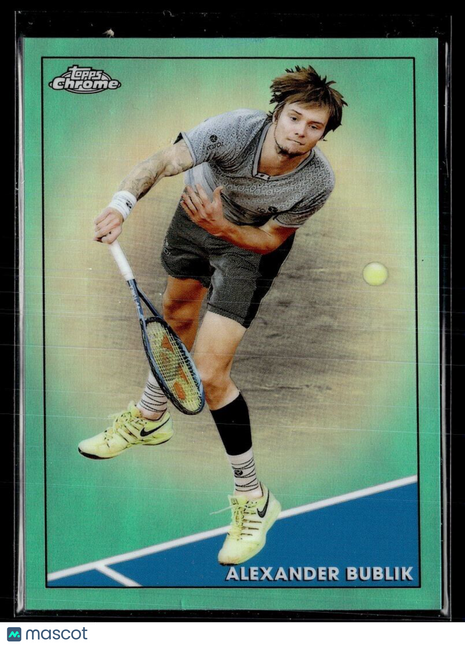 2021 TOPPS CHROME TENNIS AQUA /150 ALEXANDER BUBLIK