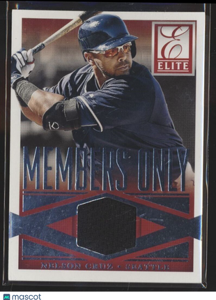 2015 ELITE MEMBERS ONLY #2 JERSEY RELIC NELSON CRUZ MARINERS