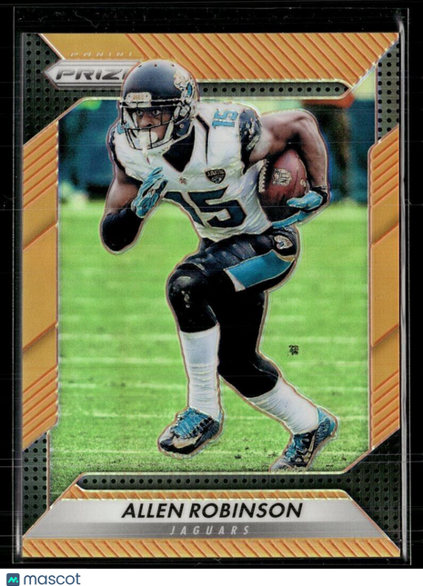 2016 PRIZM ORANGE /299 ALLEN ROBINSON JAGUARS