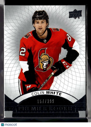 2017-18 UD PREMIER ROOKIE /399 COLIN WHITE SENATORS