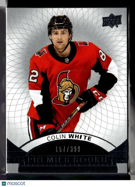 2017-18 UD PREMIER ROOKIE /399 COLIN WHITE SENATORS