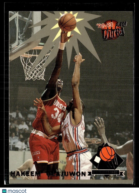 1992-93 FLEER ULTRA REJECTOR Hakeem Olajuwon