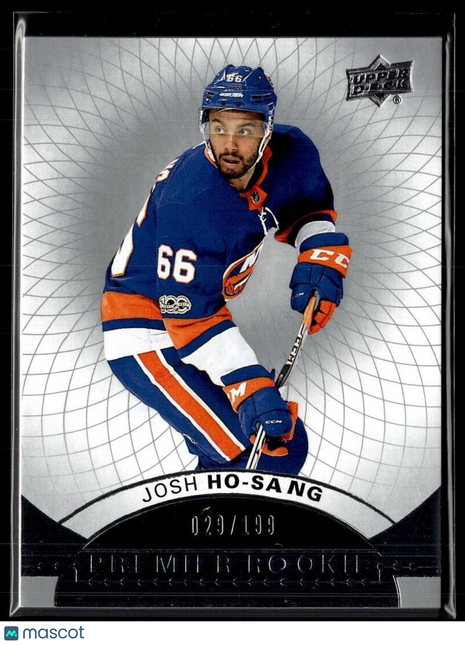 2017-18 UD PREMIER ROOKIE /199 JOSH HO-SANG ISLANDERS