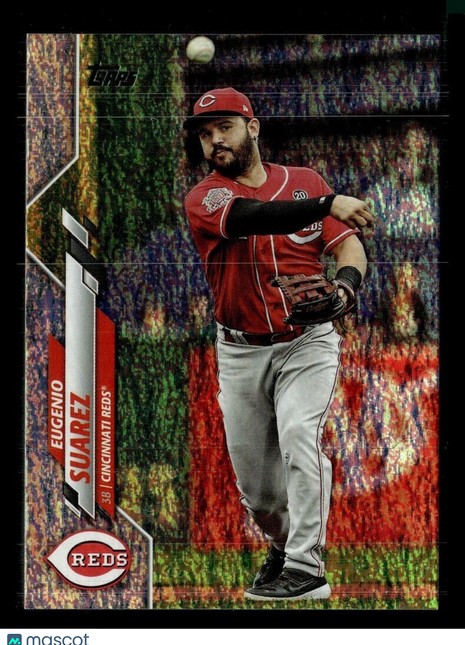 2020 TOPPS FOILBOARD /229 EUGENIO SUAREZ REDS