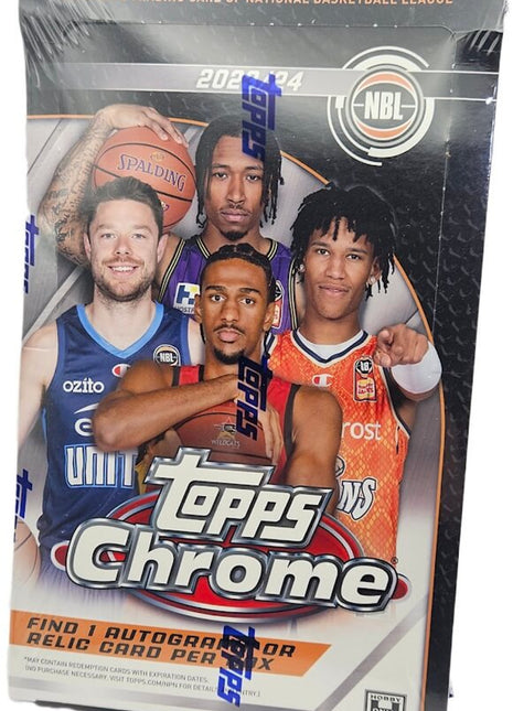 2023-24 Topps Chrome NBL Hobby Box