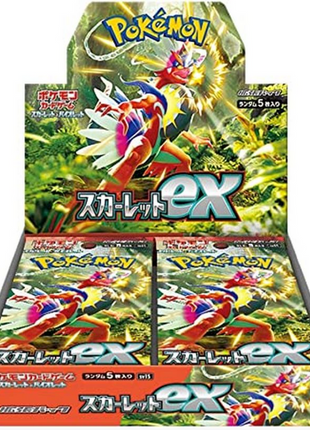 Pokemon Scarlet Japanese Booster