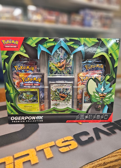 Pokemon Ogerpon Ex Premium Collection Box