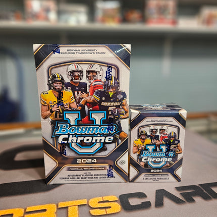 2024 Bowman Chrome U Football Value Box