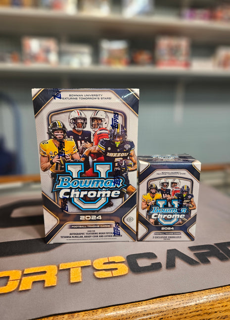 2024 Bowman Chrome U Football Value Box