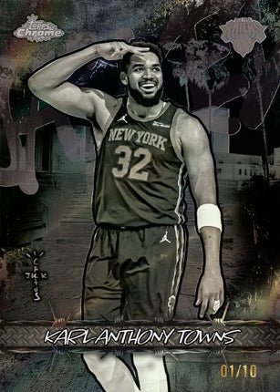 2025-26 Topps Chrome x Cactus Jack Basketball 2 Box PYT Break