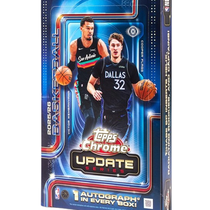 2025-26 TOPPS UPDATE CHROME HOBBY 2 BOX PYT RELEASE DAY 08.06.2026 BREAK #1