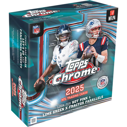 1x 2025 TOPPS FINEST DELIGHT BOX / 5x 2025 TOPPS CHROME MEGA BOXES PYT BREAK