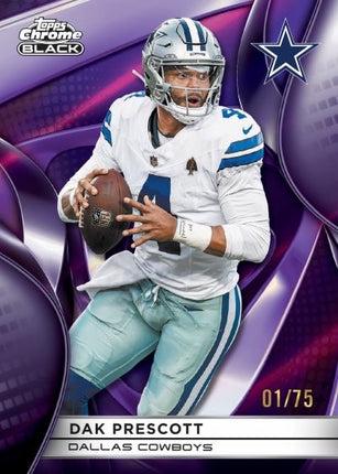 2025 TOPPS CHROME BLACK FOOTBALL FULL CASE PYT BREAK RELEASE DAY 07.10.2026