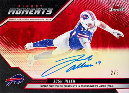 1X 2025 TOPPS FINEST NFL HOBBY / 1X 2026 UW REPLICA HELMET MYSTERY BOX / 5X 2025 TOPPS CHROME NFL BLASTER / 5X 2025 TOPPS CHROME NFL MEGA PYT BREAK