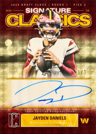 2025 Topps Signature Class Football  X1 HOBBY / X5 MEGA RELEASE DAY PYT MIXER