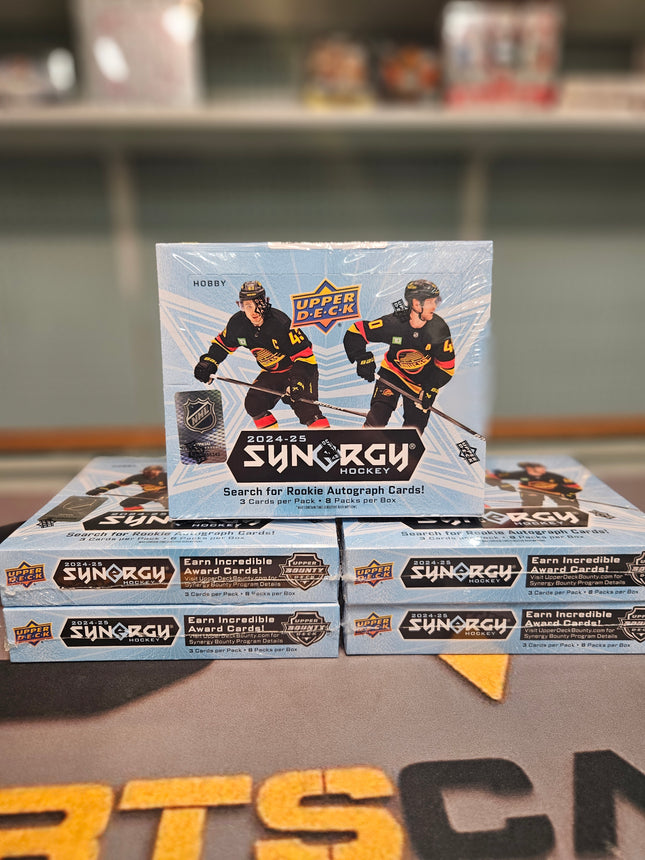NHL 2024-25 UD Synergy Hockey Hobby Box